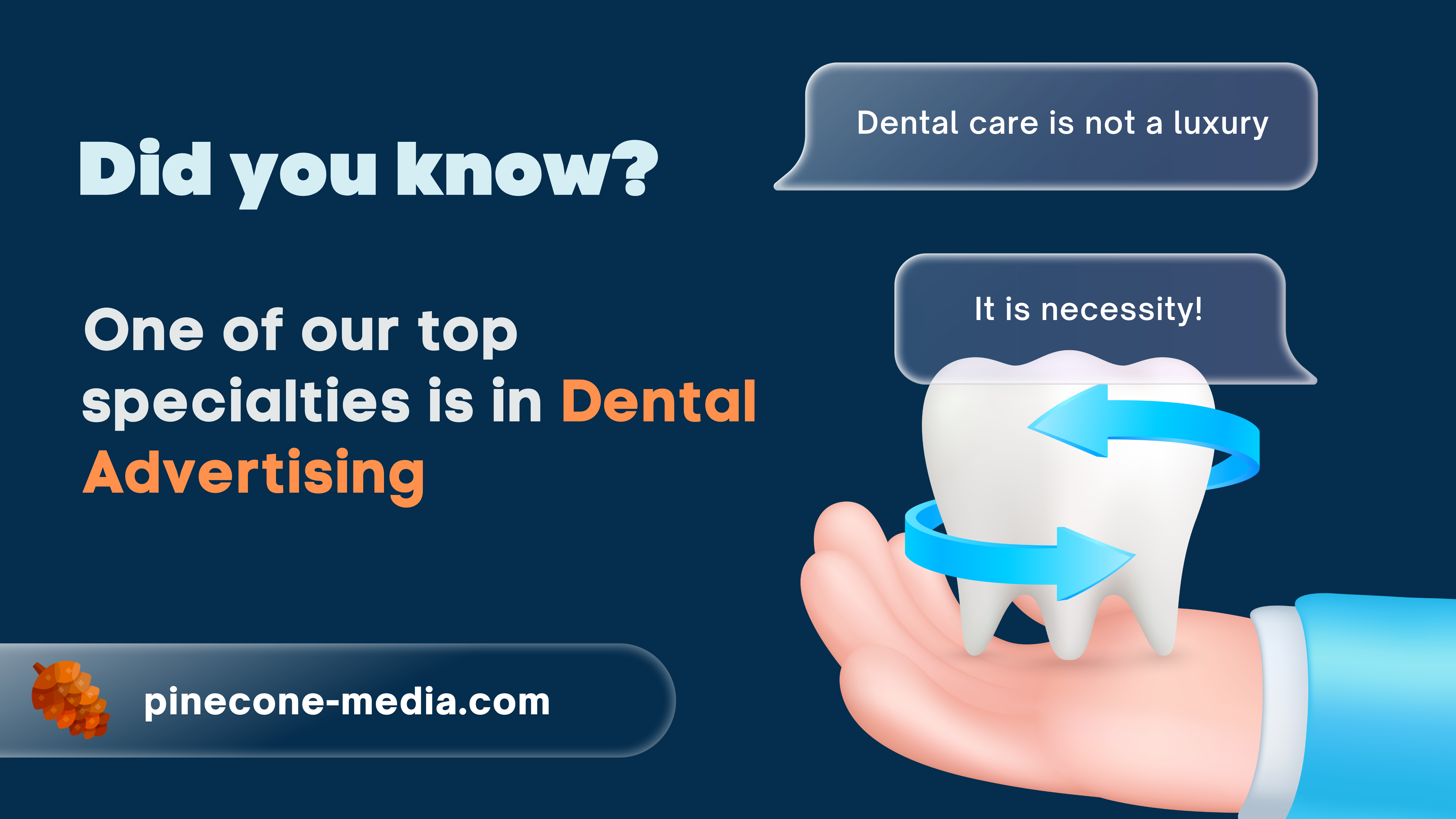 Read more about the article Do you know? One of our top specialities is in Dental Advertising