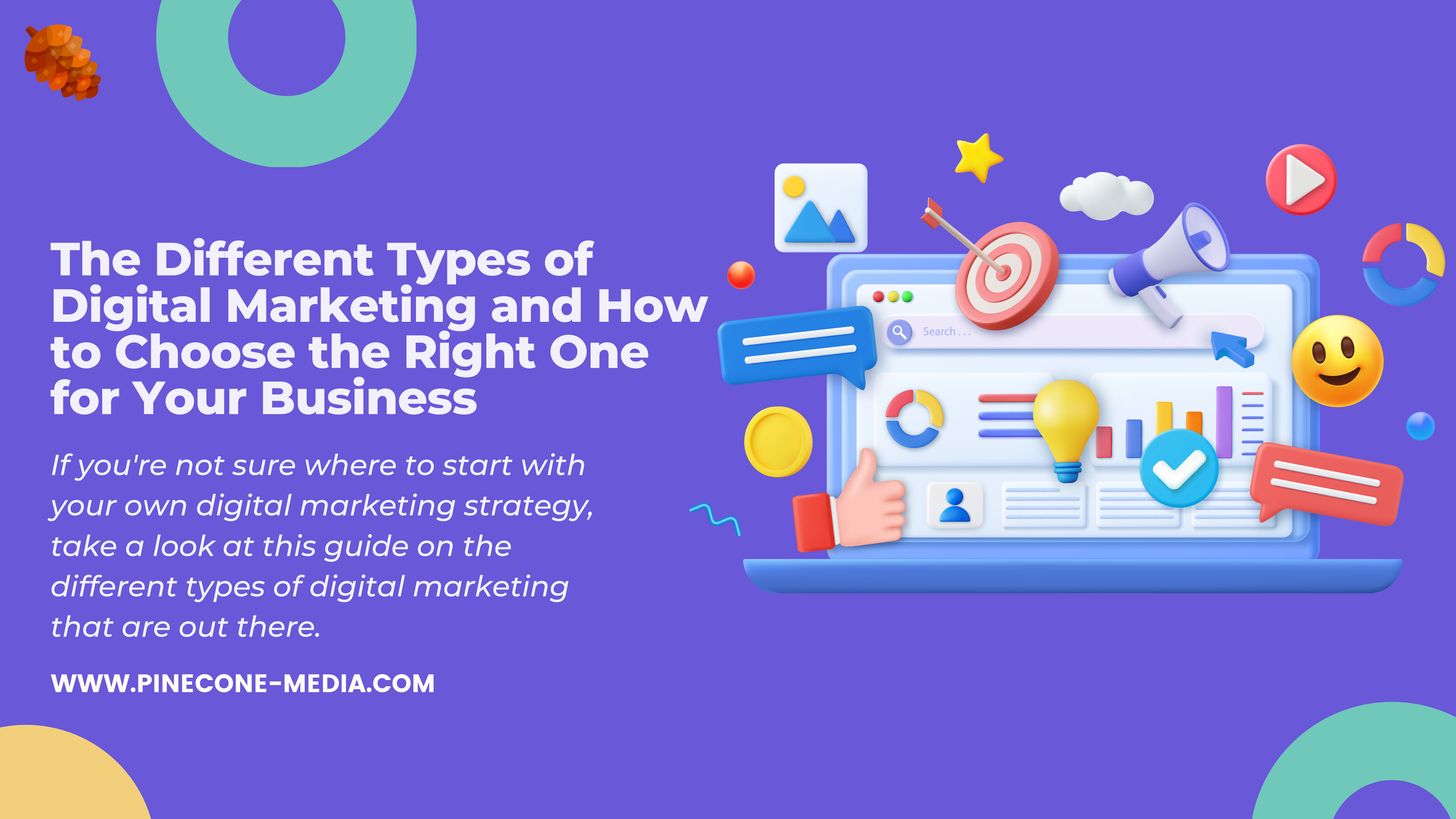 Read more about the article The Different Types of Digital Marketing and How to Choose the Right One for Your Business