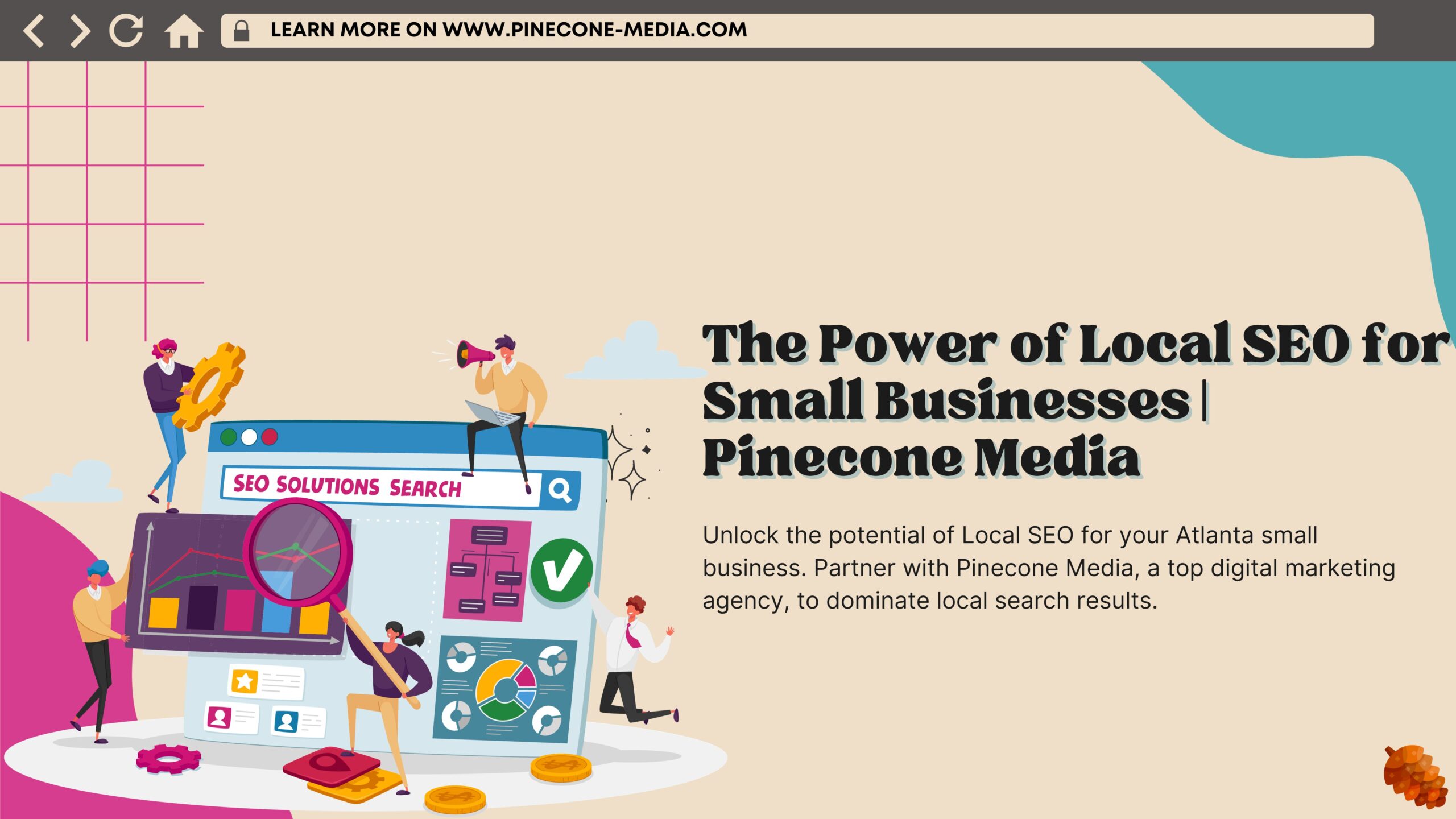 Read more about the article The Power of Local SEO for Small Businesses | Pinecone Media￼